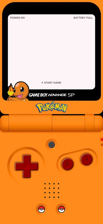 Charmander completed GBA wallpaper