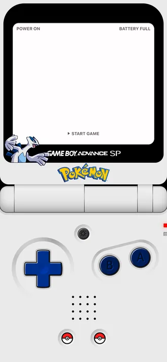 Lugia completed GBA wallpaper